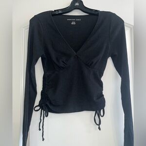 American Eagle Crop Top Long Sleeve